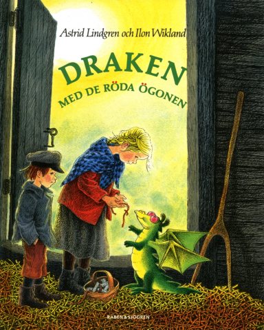 Omslag: Draken med de röda ögonen