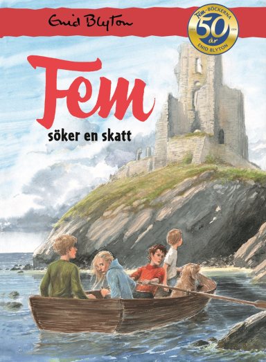 Omslag: Fem söker en skatt