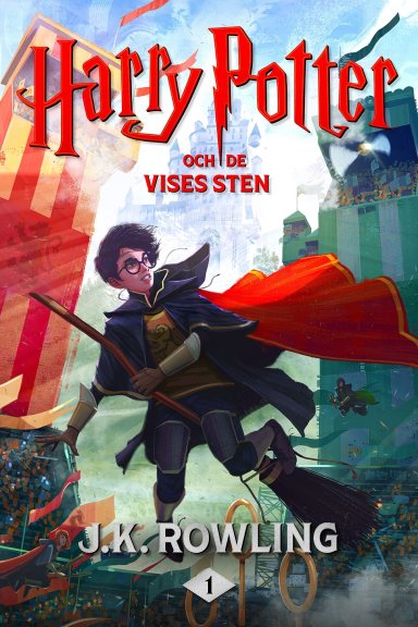 Omslag: Harry Potter och De Vises Sten