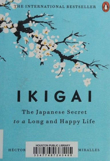 Omslag: Ikigai