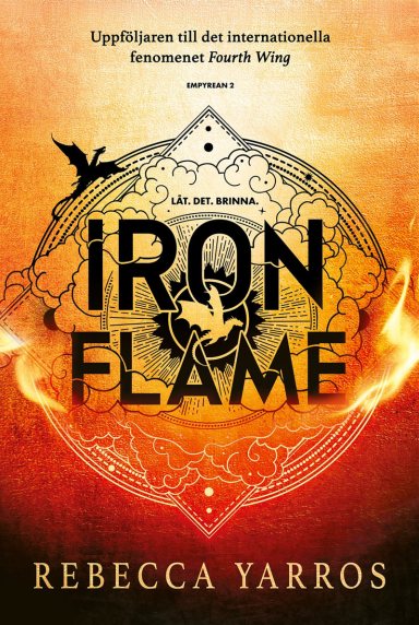 Omslag: Iron Flame (svensk utgåva)