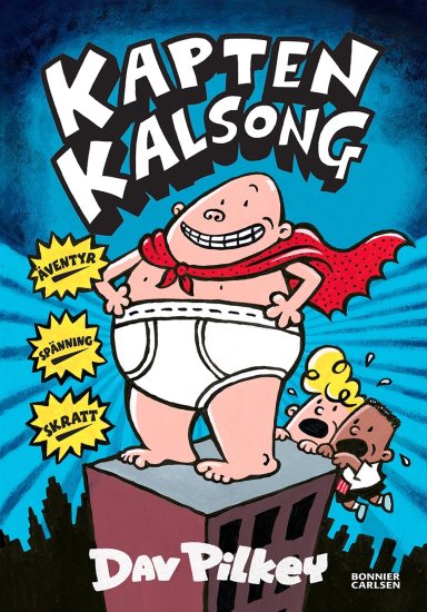 Omslag: Kapten Kalsong