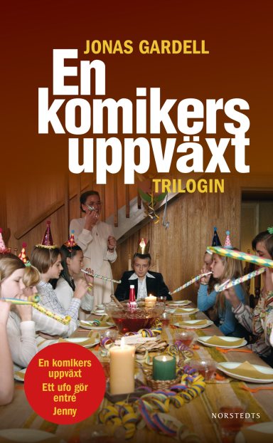 Omslag: Komikertrilogin