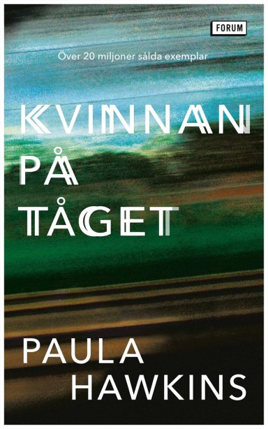 Omslag: Kvinnan på tåget