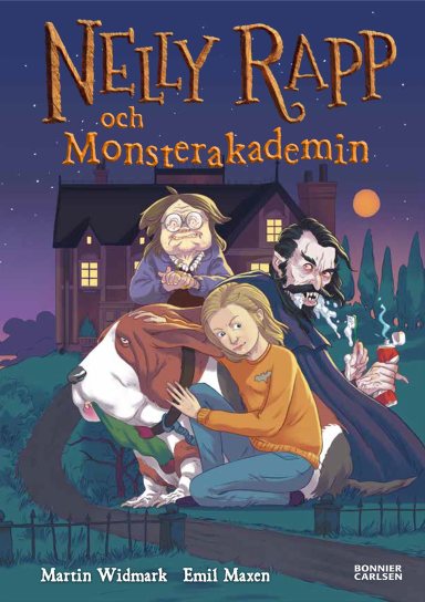 Omslag: Nelly Rapp och Monsterakademin