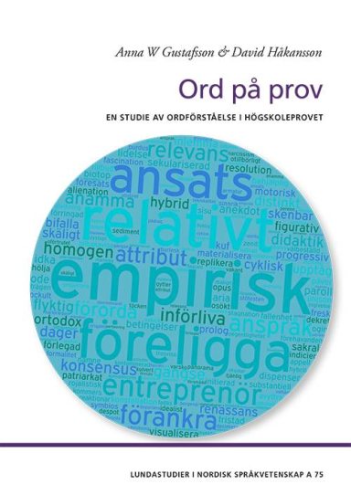 Omslag: Ord på prov