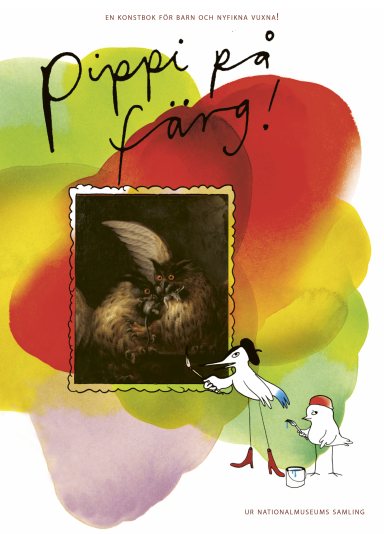 Omslag: Pippi på färg!