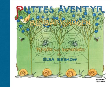 Omslag: Puttes äventyr i blåbärsskogen