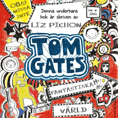 Omslag: Tom Gates fantastiska värld